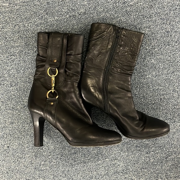 Coach Torree Calf Boots 7.5 - Picture 4 of 7